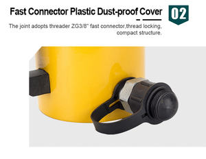 RCH-1070 משחק כפול חלול הידראולי צילינדר - Product Image 6