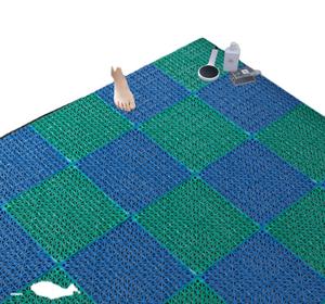 Tapis antidérapant de salle de bain découpable Tapis de pied d'allée d'épissure en plastique PVC - Product Image 4