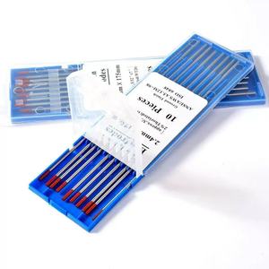 Factory Direct WT20 WP20 WL20 Tungsten Electrode Welding Rod 1.6mm 2.4mm 3.2mm Red Color Tungsten Rod - Product Image 1