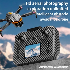 Drone professionnel AE4 Pro avec télécommande, jouet de photographie, évitement intelligent des obstacles, quadricoptère avec éclairage et GPS en plastique - Product Image 2