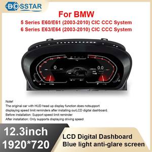 Tableau de bord LCD numérique d'origine pour <span class=keywords><strong>BMW</strong></span> Série 5 <span class=keywords><strong>E60</strong></span> E61 2003-2009 <span class=keywords><strong>CCC</strong></span> CIC Compteur de vitesse - Product Image 3