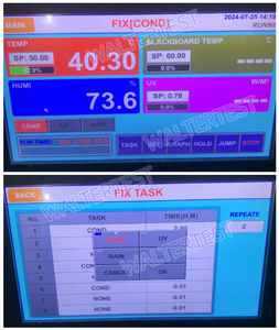 10 tahun produsen WALTER ISO 11507 UV Weathering Test Chamber | Solar radiasi Simulator untuk cat & pernis - Product Image 6