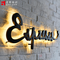 Lettres néon LED rétroéclairées en acrylique pour devanture de magasin, avec télécommande/Bluetooth/WiFi, enseigne ouverte, pour vitrine de magasin de détail, publicité visible jour/nuit