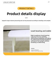 Tables, chaises et bancs d'extérieur en polypropylène de style minimaliste, résistants aux UV et écologiques, pour stands de restauration et bars à bière (vente en gros)