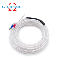 Capteur de température PT100 revêtu de PTFE étanche et résistant à la corrosion de haute précision de haute qualité