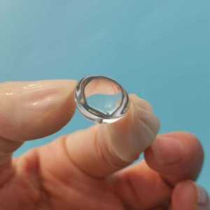 Lentes esféricas de vidrio óptico personalizables de 1mm, 2mm, 3mm, cuarzo de zafiro BK7, lente de Media bola hemisférica compatible con OEM - Product Image 6