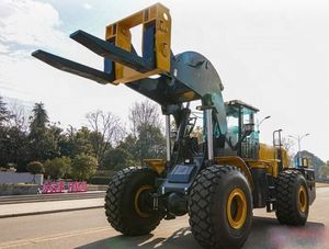 Cargador Frontal de Ruedas LW700KV-T33 de Marca Famosa China, Montacargas de 33 Toneladas con Accesorios - Product Image 6