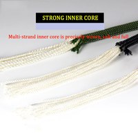 Cordon en macramé tressé sur mesure en nylon, haute qualité, résistant, imperméable, haute ténacité, écologique pour sacs (vente en gros)