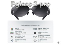 Lunettes AR 2D/3D, lunettes de réalité augmentée/virtuelle pour jouer à des jeux, regarder des vidéos sur PC, smartphone