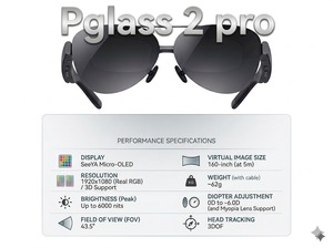Gafas AR 2D/3D <span class=keywords><strong>de</strong></span> <span class=keywords><strong>Realidad</strong></span> Aumentada/<span class=keywords><strong>Virtual</strong></span> <span class=keywords><strong>para</strong></span> Jugar, Ver Videos en <span class=keywords><strong>PC</strong></span> y Teléfonos Inteligentes - Product Image 2