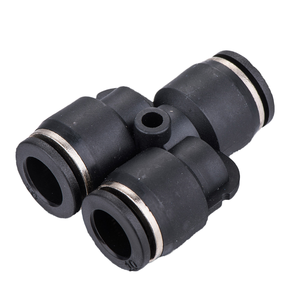 One Touch Y Branch Three Way <b>Quick</b> <b>Connector</b> PY Mini Plastic Hose Tube Pipe Pneumatic Fitting Tubed Fittings - Product Image 1