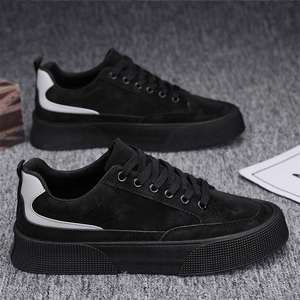 Venta al por mayor de fábrica, zapatos casuales para hombre, zapatillas deportivas de lona personalizadas y económicas, zapatos de estilo para caminar para hombre - Product Image 1