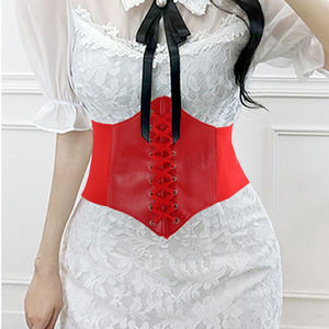 OEM personalizado hecho a mano de las mujeres de moda de la cintura de encaje hasta elástico <span class=keywords><strong>Waspie</strong></span> corsé cinturón de disfraz - Product Image 2