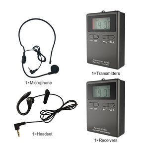 Hệ thống hướng dẫn du lịch không dây UHF863-865mhz cho trường dạy Nhà thờ Dịch Thuật thành phố chuyến đi bằng giọng nói phát âm thanh loa - Product Image 3