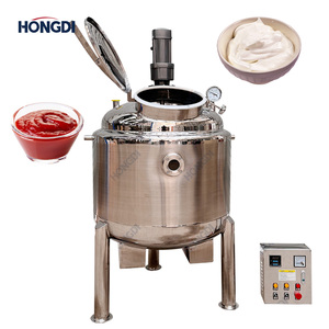 Customizable Liquid Heating Mixing Tank Heat Preservation Cooling Functions 500L Capacity SUS304 Stainless Steel Motor Gear - Product Image 2