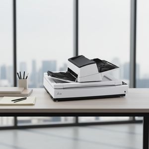Scanner Fujitsu FI-7700 CIS <span class=keywords><strong>d</strong></span>'<span class=keywords><strong>occasion</strong></span>, couleur recto-verso, haute <span class=keywords><strong>d</strong></span>éfinition, professionnel, bureau, haute vitesse, <span class=keywords><strong>automatique</strong></span>, continu, stock - Product Image 5