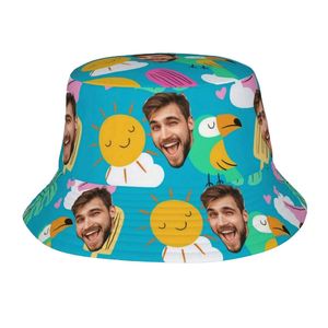 Chapeau de pêcheur personnalisé avec photo, design amusant, pour hommes et femmes, avec impression sérigraphique - Product Image 2