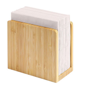 Distributeur de mouchoirs <span class=keywords><strong>carré</strong></span> autoportant de table décoratif de style europé<span class=keywords><strong>en</strong></span> porte-serviettes <span class=keywords><strong>en</strong></span> bambou - Product Image 1
