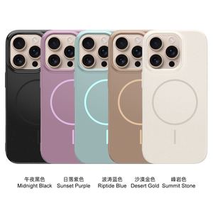 Funda Magnética Delgada de TPU con Diseño de Lujo y Tacto Suave, Antigolpes para iPhone 17 Pro Max y <span class=keywords><strong>Modelos</strong></span> <span class=keywords><strong>Samsung</strong></span> - Product Image 3