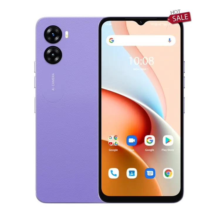 UMIDIGI G3 ponsel Android 13 "4GB + 64GB, ponsel cerdas layar 6.52 inci baterai 5150mah Umidigi 4G harga murah