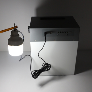 เครื่องกำเนิดไฟฟ้าพลังงานแสงอาทิตย์แบบพกพาขนาดใหญ่ 500W 1000Wh ใช้แบตเตอรี่ Lifepo4 ชาร์จไฟได้ เงียบ สำหรับใช้ในบ้าน - Product Image 1