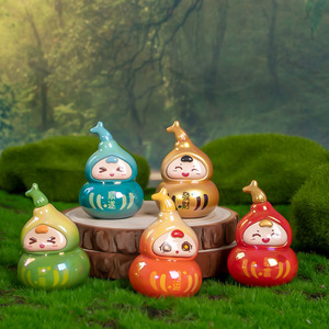 Caja Sorpresa Yu Mo Happy Baby con Figuras de Resina, Decoración Creativa con Forma de Animal para Escritorio, Hogar, Regalo, Adorno - Product Image 3