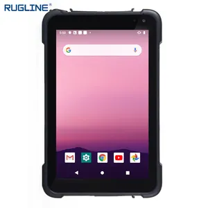 RUGLINE निविड़ अंधकार औद्योगिक बीहड़ गोली पीसी Android बारकोड स्कैनर 8 इंच 4G रैम 6G रॉम IP67