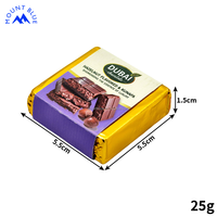 Chocolat de Dubaï en cubes solides, mille couches croustillantes, prix d'usine en gros, pâte de pistache, pâte de noisette, Kunafa sucré, chocolat