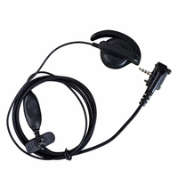 Headset Earpiece EVX-261 Kompatibel dengan Radio Dua Arah VX-231 VX-228 EVX-531 EVX-534 EVX-539 EVX-451