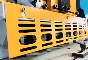 Mesin Pekerja Besi Hidrolik Cnc Punching Gabungan dan Mencukur Multifungsi Kualitas Baik
