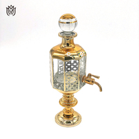 Fabricant arabe 450 ml décanteur affichage bouchon en verre Attar Oud bouteille en verre d'huile avec robinet