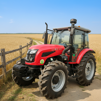 Tracteur agricole 4x4 de 240 CV avec garantie de 2 ans sur les composants principaux (moteur et roulements), faible coût d'entretien