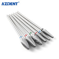 Azdent – Fraises dentaires de laboratoire en carbure de tungstène HP de bonne qualité, emballage individuel