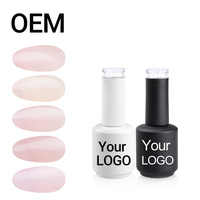 Nouvel arrivage du meilleur vernis gel pour ongles Uv Gel toutes saisons neutre rose nude Soak Off Jelly Gel Polish
