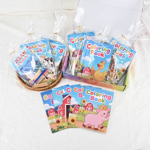 สมุด<span class=keywords><strong>ระบายสี</strong></span>น้ำมหัศจรรย์ ลายการ์ตูนสัตว์เลี้ยงในฟาร์ม ออกแบบเองได้ตามสั่ง ขายส่ง - Product Image 5