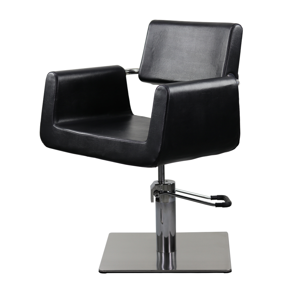 DTY Черный Гидравлический парикмахерский стул, набор мебели для салона