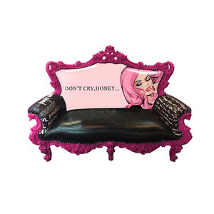 Ghế sợi thủy tinh thiết kế Ý cao cấp, màu sắc tùy chỉnh, kiểu dáng Pop Art sang trọng, dành cho phòng khách, nội thất gia đình, đang được giảm giá. - Product Image 2