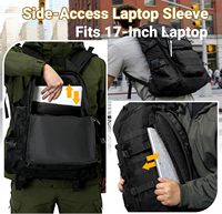 Sac à dos tactique pour homme, léger, grande capacité, pour randonnée, camping, voyage, avec logo personnalisé