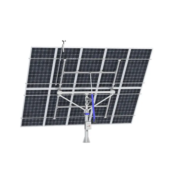 Huayue solar tracker- 6KW doppio asse solare tracker dispositivo 2 assi solar tracker tracking solare kit tracker gps