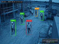 Passerelle d'analyse IA 16 canaux avec composant de traitement vidéo NPU 6 TOPS, 8 Go de RAM et 64 Go de stockage pour la sécurité urbaine intelligente, le trafic et la gestion des stocks