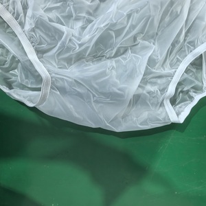 Bas prix pantalon en plastique <span class=keywords><strong>adulte</strong></span> couvre-<span class=keywords><strong>couche</strong></span> PVC non tissé pantalon en plastique incontinence pour adultes soutien OEM - Product Image 3