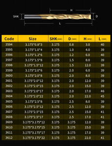 HUHAO due flauti fresa a spirale carburo in acciaio al tungsteno punta per trapano per legno router fresa 3594 - Product Image 6