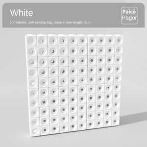 Paico Kids Paico Magic Cube Math Blocks Plastic Cartoon Color Matching Early Education Teaching Aids Toy Sets - Product Image 4