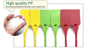 Sello de Seguridad de Plástico a Prueba de Manipulaciones, Sello de Plástico para Contenedores, Camiones, Puertas de Contenedores, Furgonetas con Logotipos y Números - Product Image 2