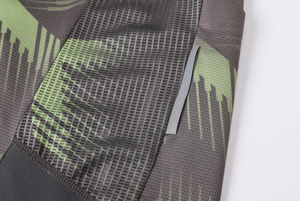 Maillot de <span class=keywords><strong>cyclisme</strong></span> unisexe vert à motif géométrique, coupe confortable, personnalisable, vêtements de <span class=keywords><strong>cyclisme</strong></span>, vêtements de sport, <span class=keywords><strong>cyclisme</strong></span> professionnel, en stock - Product Image 5