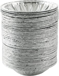 ถาดอบดีบุกแบบใช้แล้วทิ้งถ้วยกระดาษกลมสำหรับเค้กพุดดิ้งถ้วยกระดาษทาร์ตไข่กล่องฟอยล์อลูมิเนียมสำหรับขนมหวาน - Product Image 5