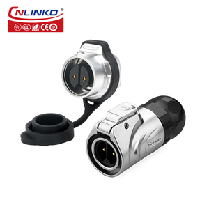 Cnlinko 2 Pin Công Nghiệp Nam Nữ Cắm Ổ Cắm M16 Điện Kết Nối Không Thấm Nước IP68 Điện Xlr Không Thấm Nước USB C Nữ 10A - Product Image 4