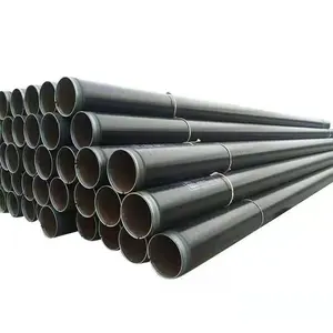 Chinese supplier high pressure submerged arc welded steel pipe for oil and gas pipeline large caliber straight seam pipe