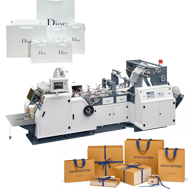 Paper Bag Production Line Roll Feeding