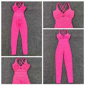 RUIQUWIN all'ingrosso da donna abbigliamento sportivo da palestra tute da Fitness un pezzo tuta da ginnastica abbigliamento da ginnastica tute da Yoga tute - Product Image 3